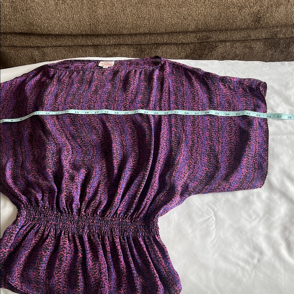 Parker Multicolor Patterned Blouse - image 8